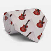 Sehr Coole elektrische Gitarren-Krawatte Krawatte (Gerollt)