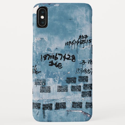 Sehr Coole exotisch rustikale Werbewand Case-Mate iPhone Hülle (Rückseite)