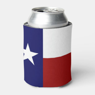 Sehr Coole Fahne aus dem Patriotischen Texas Dosenkühler