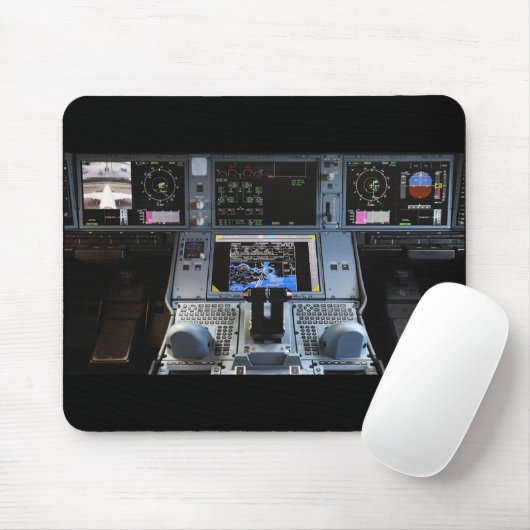 Sehr Coole Flugzeugmatte / Panel Mousepad (Mit Mouse)