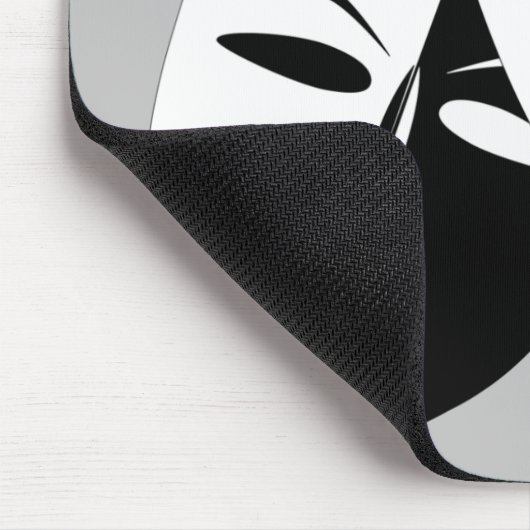 Sehr Coole Masken für Comedy und Tragedy Theater Mousepad (Ecke)