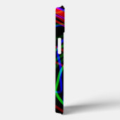 SEHR COOLE, mehrfarbige, gekrümmte Linien Case-Mate iPhone Hülle (Rückseite / Rechts)