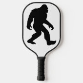 Sehr Coole Sasquatch Bigfoot Silhouette Pickleball Schläger (Rückseite)