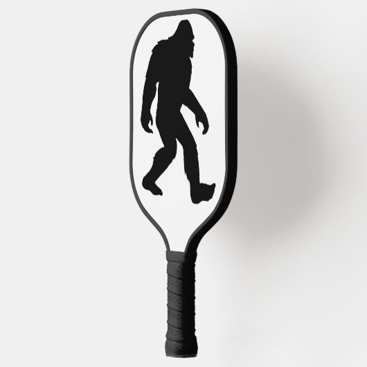 Sehr Coole Sasquatch Bigfoot Silhouette Pickleball Schläger (Links)