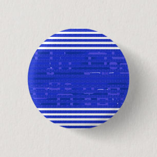 Sehr Coole Streifen mit blauer Geometrie Button