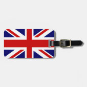 Sehr Coole U k Flag Union Jack Gepäckanhänger (Vorderseite horizontal)