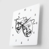 Sehr Coole Uhr an der Wand (Winkel)