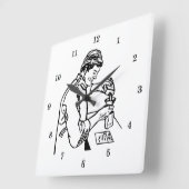 Sehr Coole Uhr an der Wand (Winkel)