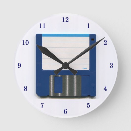 Sehr Coole Uhr der Diskettenlaufwerkwand (Vorderseite)