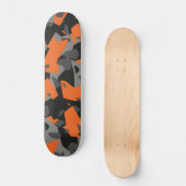 Sehr Coole und farbenfrohe Formen Skateboard (Vorderseite)
