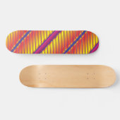 Sehr Coole und farbenfrohe Formen Skateboard (Horizontal)