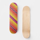 Sehr Coole und farbenfrohe Formen Skateboard (Vorderseite)