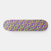 Sehr Coole und farbenfrohe Formen Skateboard (Horizontal)