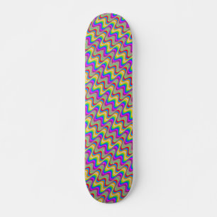 Sehr Coole und farbenfrohe Formen Skateboard