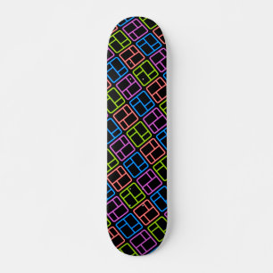 Sehr Coole und farbenfrohe Formen Skateboard