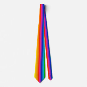 Sehr Coole und farbenfrohe Regenbogen-Krawatte Krawatte