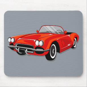 Sehr coole Vintage-Automobil-Mausmatte Mousepad