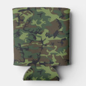 Sehr Coole Wälder im militärischen Stil Grüne Camo Dosenkühler (Rückseite)