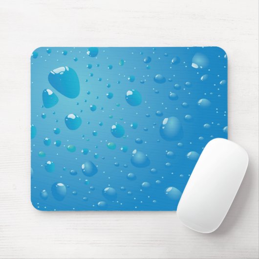 Sehr Coole Wassertropfen Mäuse Mat Mousepad (Mit Mouse)