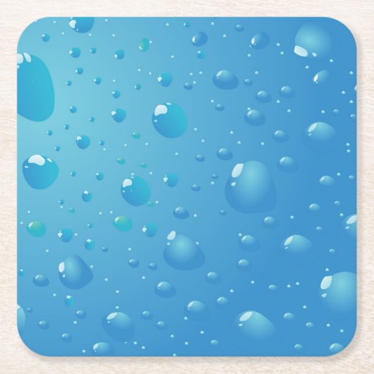 Sehr Coole Wassertropfen Untersetzer Set (Vorderseite)