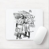 Sehr Cooler Baseball-Maus-Mat Mousepad (Mit Mouse)