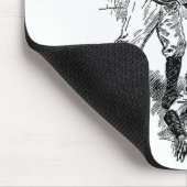 Sehr Cooler Baseball-Maus-Mat Mousepad (Ecke)