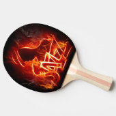 Sehr Cooler Burning Jazz Tischtennis Schläger (Seitenansicht)