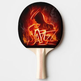 Sehr Cooler Burning Jazz Tischtennis Schläger