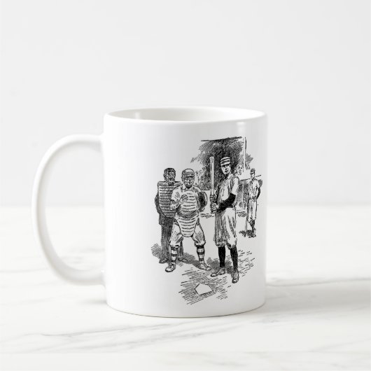 Sehr Cooler klassischer Baseballkaffee Kaffeetasse (Links)