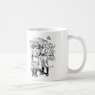Sehr Cooler klassischer Baseballkaffee Kaffeetasse
