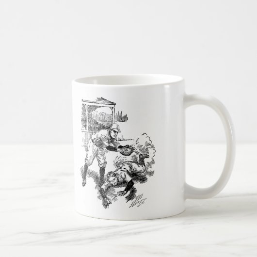 Sehr Cooler klassischer Baseballkaffee Kaffeetasse (Rechts)