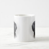 Sehr Cooler Schwarzer Labrador Retriever Kaffeetasse (Mittel)