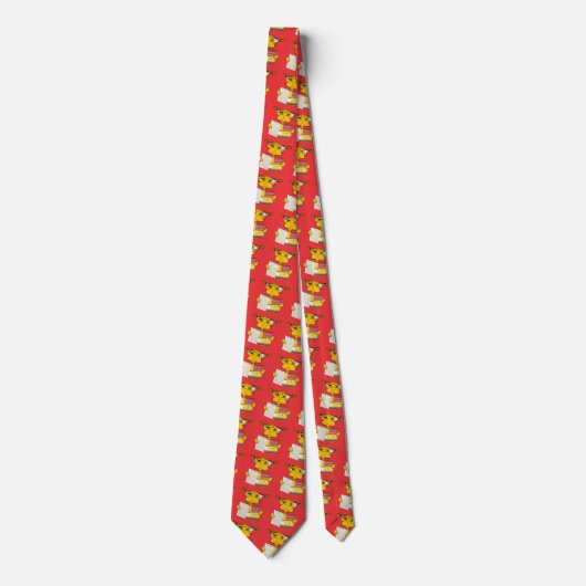 Sehr Cooler Spaß Reading Neck Tie Krawatte (Vorderseite)