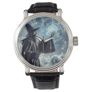 Sehr Cooler und farbenfroher Zauberer Armbanduhr