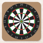 Sehr Cooles Dart Board Untersetzer Set (Vorderseite)