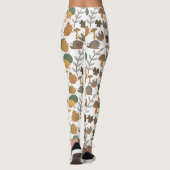 Sehr Cooles Federmuster Leggings (Rückseite)