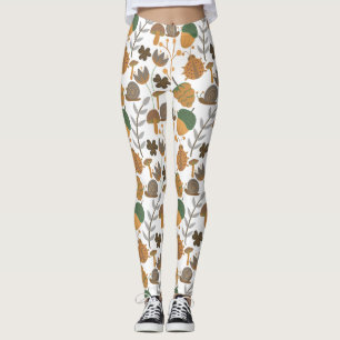Sehr Cooles Federmuster Leggings