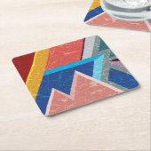 Sehr Cooles geometrisches Untersetzer Set (angewinkelt)