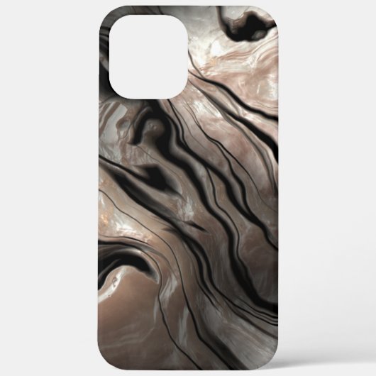 Sehr cooles Marmormuster Case-Mate iPhone Hülle (Rückseite)