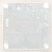 Sehr Cooles PC-Mainboard Glasuntersetzer (Rückseite)