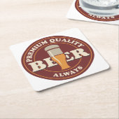 Sehr Cooles Premium Bier Untersetzer Set (angewinkelt)