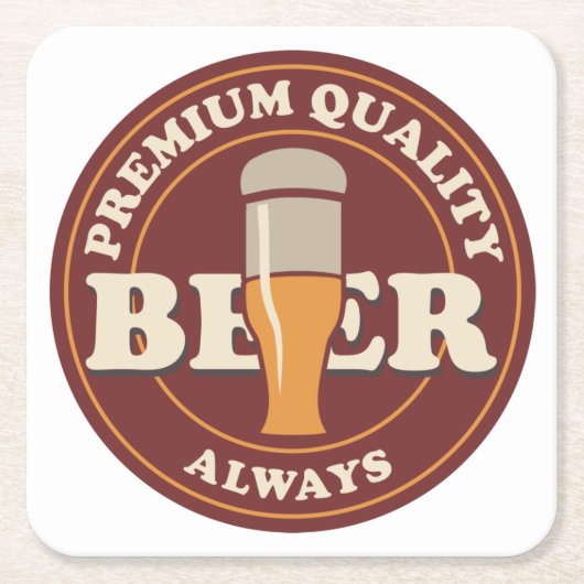 Sehr Cooles Premium Bier Untersetzer Set (Vorderseite)