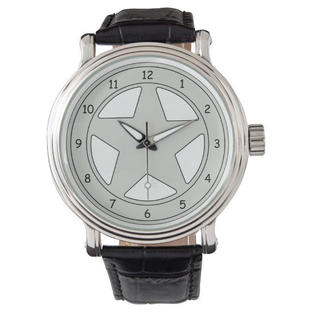 Sehr Cooles Shariff-Abzeichen Armbanduhr (Vorderseite)