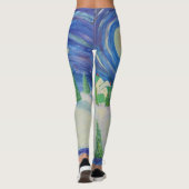 Sehr Cooles Winterdorf Leggings (Rückseite)