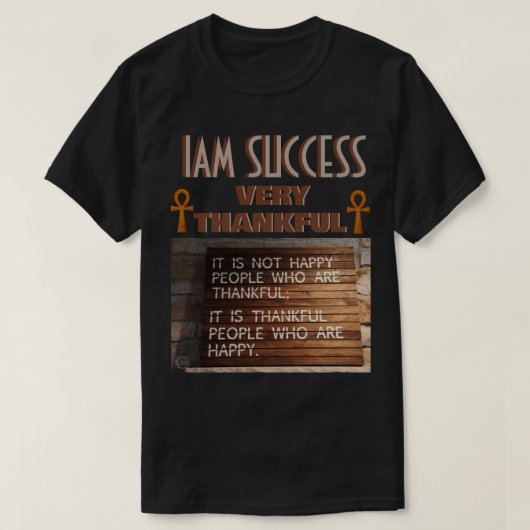 SEHR DANKBAR T-Shirt (Design vorne)