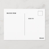 sehr Demure, sehr zurückhaltend Postkarte (Rückseite)