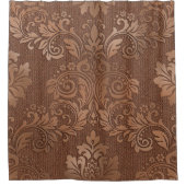 Sehr detaillierte abstrakte Textur oder Grunge Bac Duschvorhang (Vorderseite)