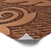 Sehr detaillierte abstrakte Textur oder Grunge Bac Poster (Ecke)