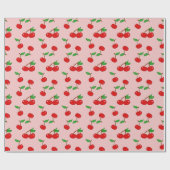 Sehr Dotty Kirsche im Rosa Geschenkpapier (Flach)
