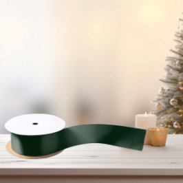 Sehr dunkelgrün - Satin Ribbon Satinband